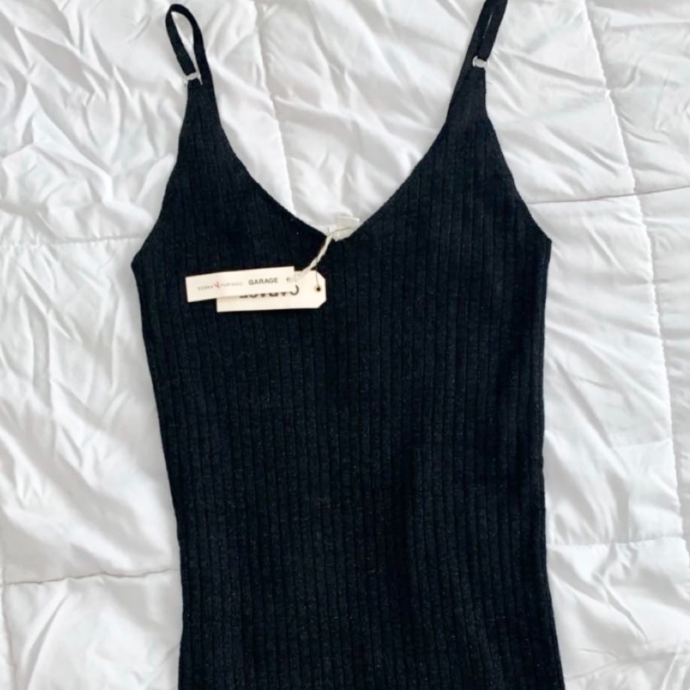 Garage Sierra Furtado Black Dress